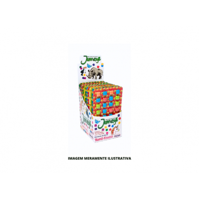 CHICLETE JUMANJI MINI CARTELA 1X15X11G